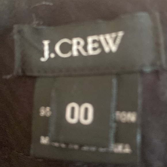 J Crew Skirt J. Crew Black COTTON No. 2 Pencil Skirt with Stretch Size 00 - Picture 4 of 4